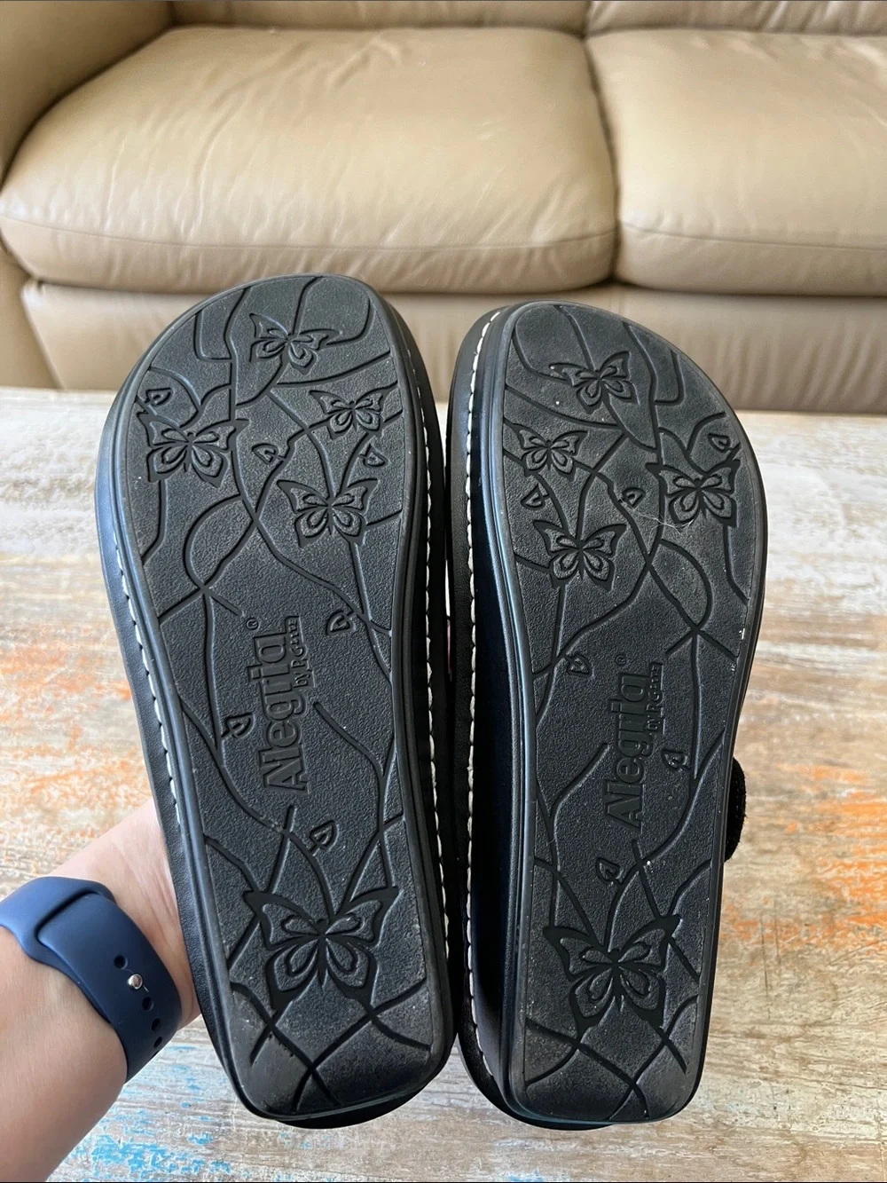 Alegria Victoriah Sandals Size 39/8-8 1/2